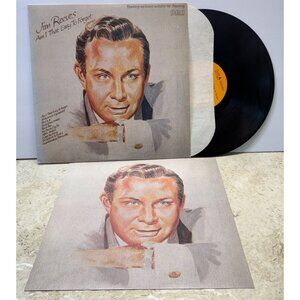 Jim Reeves Am I That Easy to Forget Country Vinyl LP with Poster Insert RCA 70s